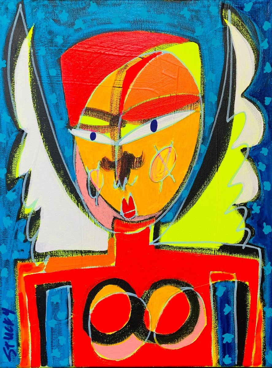 Framed Guardian Angel by Jon Stucky