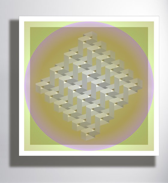 Simple 7 (Geometric Print) (2021)