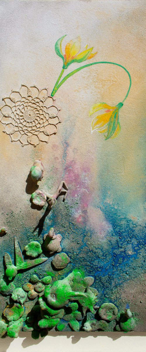 Detriti n.7, glass animals by Milena Nicosia