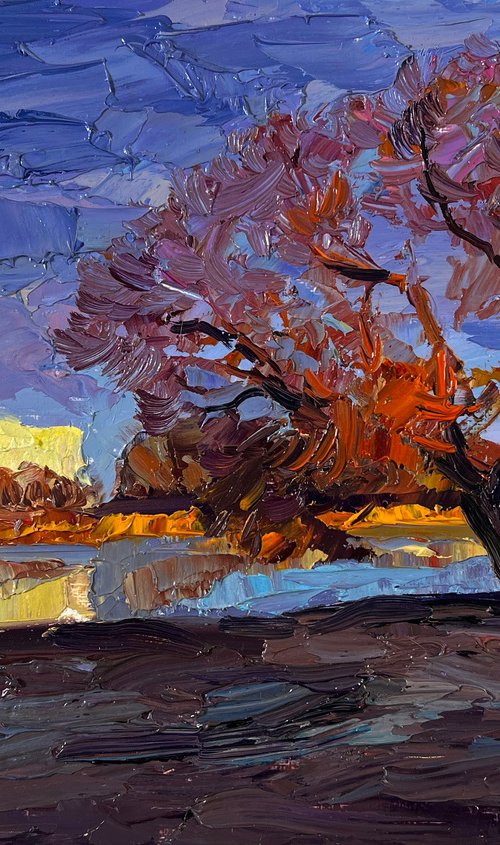 Autumn September Days by Boris Serdyuk