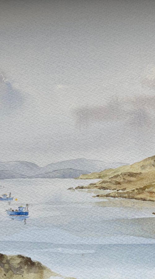 Loch Linnhe, Fort William, Scotland by Noel Sawyer