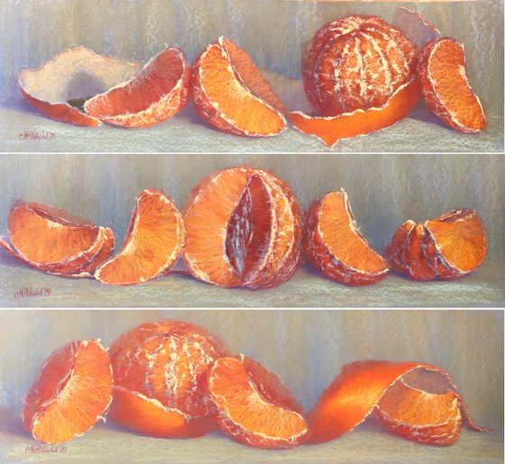 Three Metres of Tangerines, Triptych