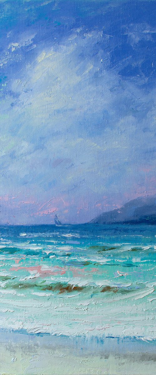 BLUE AND TURQUOISE by Yaroslav Sobol by Yaroslav Sobol