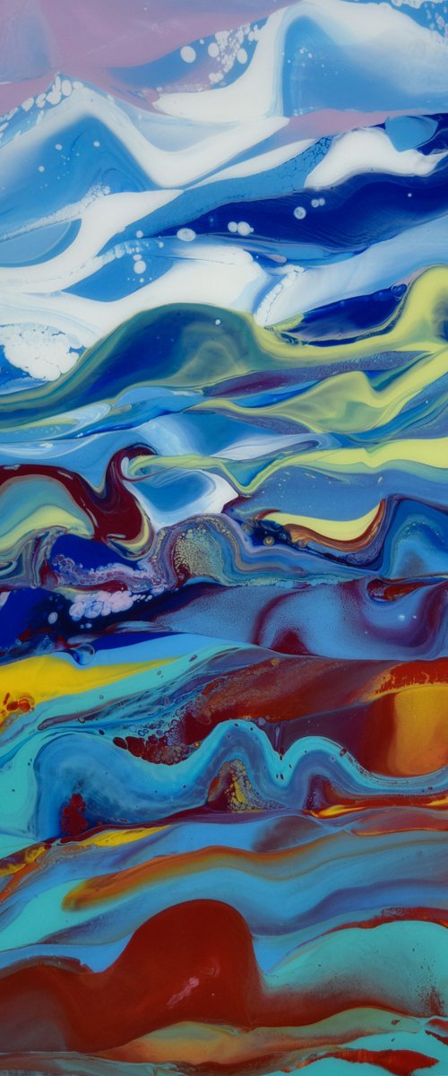 Blue Mountains by Jacob Jugashvili