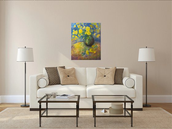 Yellow Chrysanthemums