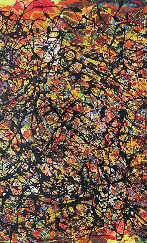 Red Darkness of Passion by Juan Jose Garay