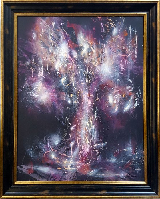 Ghostlly oneiric sublibe diaphane still life like galaxy explosions DArk aRT by Master O Kloska