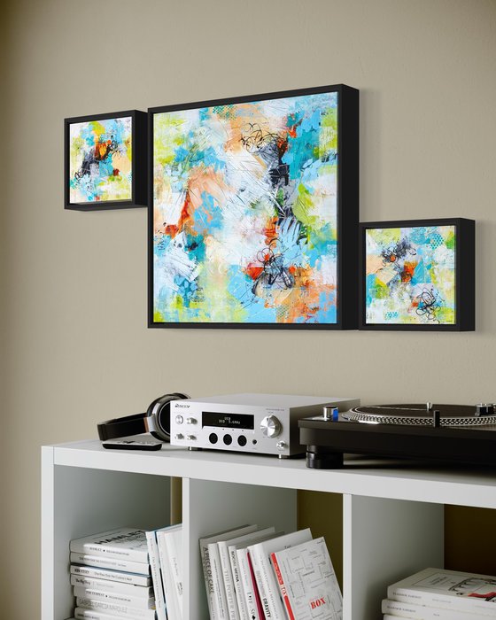 "Abstract Triptych"