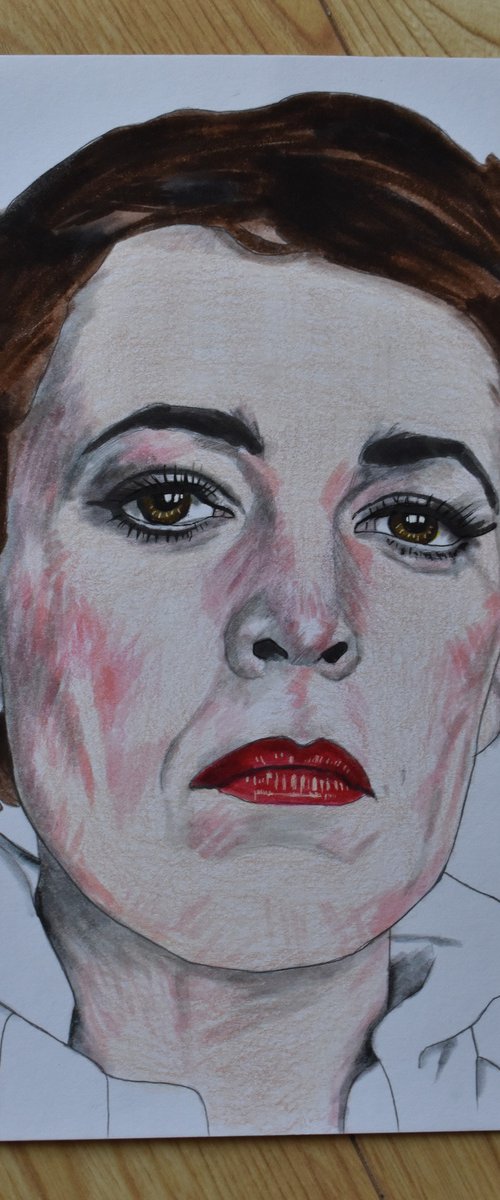 Olivia Colman Original by Paul Nelson-Esch