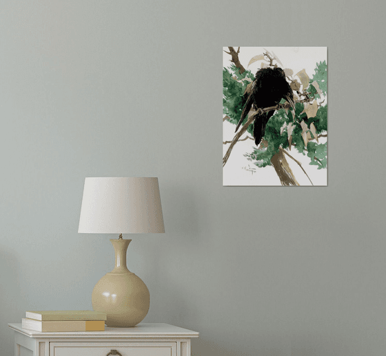 The Crow in the Woods