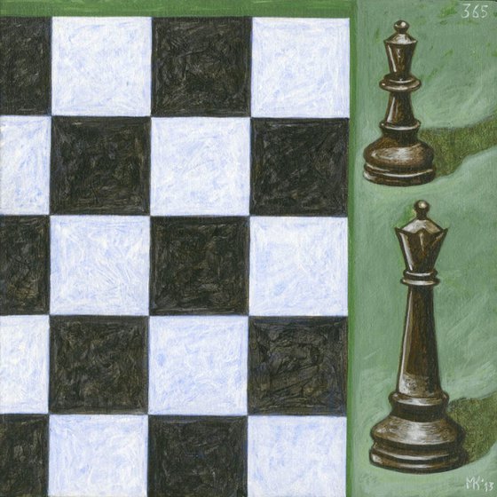Day 365, chess board