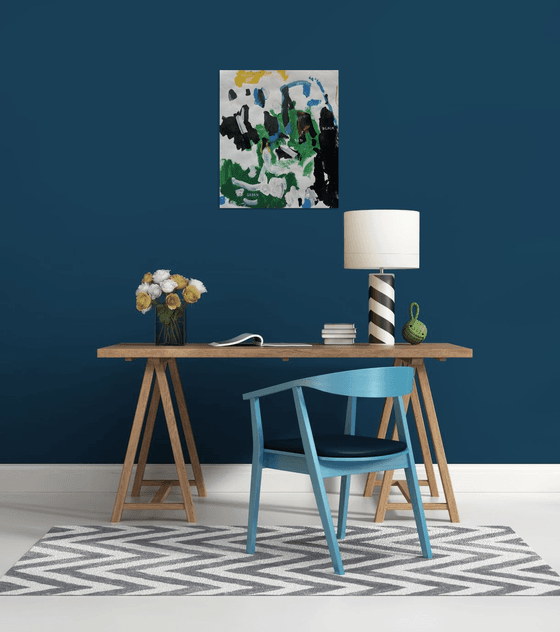 Green, Red, And Black