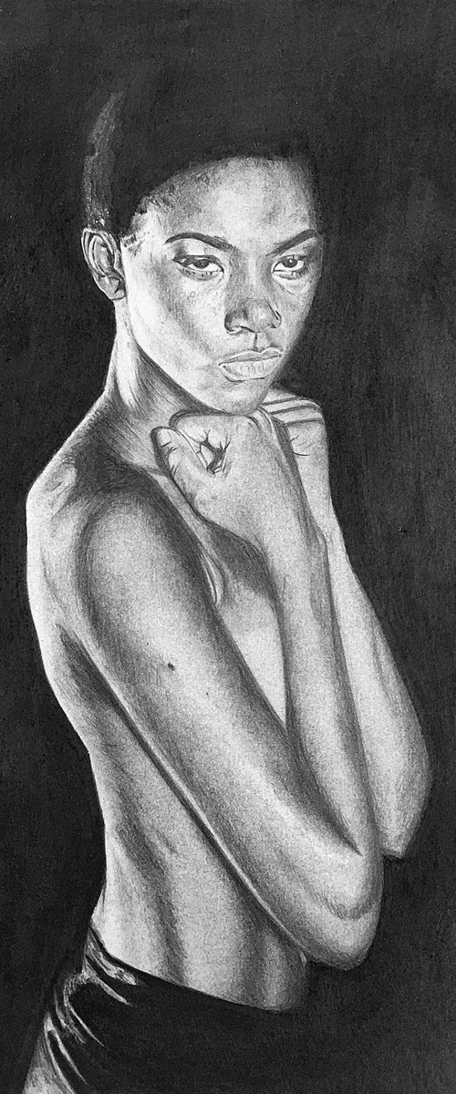 Nude girl by Amelia Taylor