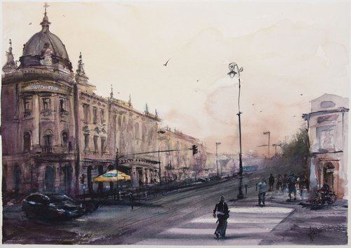 City of Lublin by Andrzej Rabiega