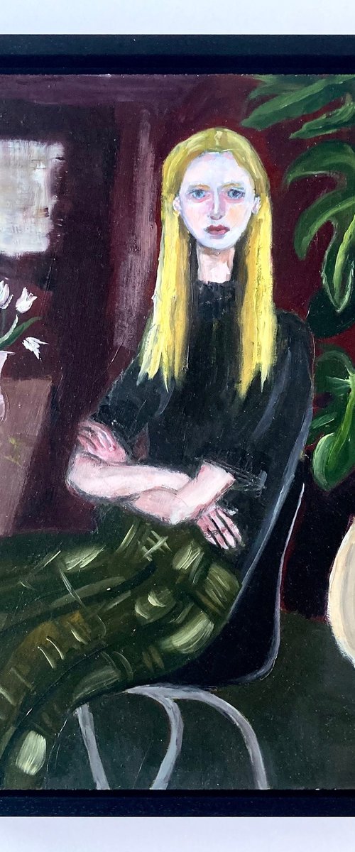 White Tulips by Sarah Bale