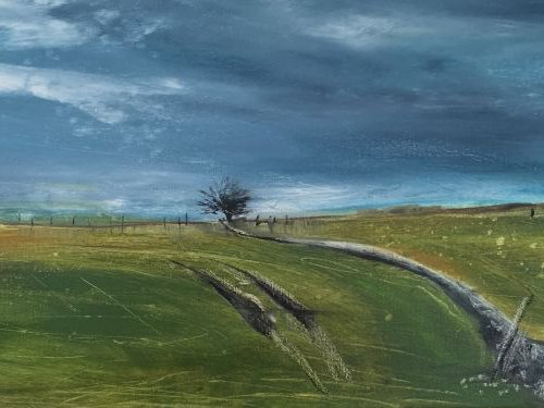 A walk in the Peak District by Amanda Lakin Art