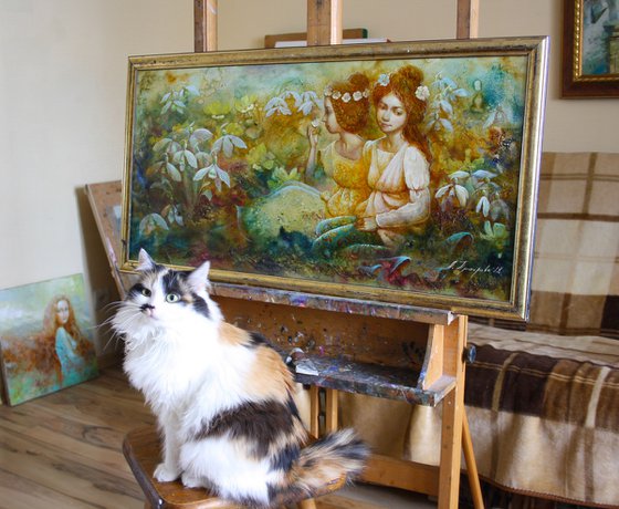 ВЕСНА .Анна Добродий