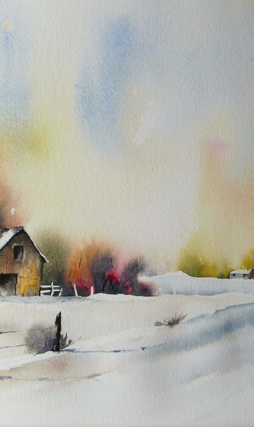 Winter on the Farm. by Graham Kemp