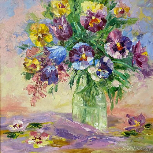 Summer bouquet. by Larisa Batenkova