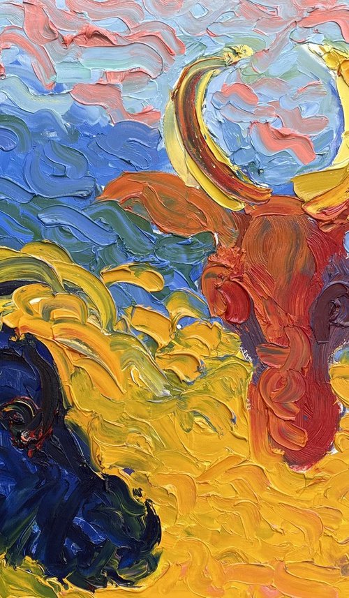 The Sacred Cow by Olga Bezhina