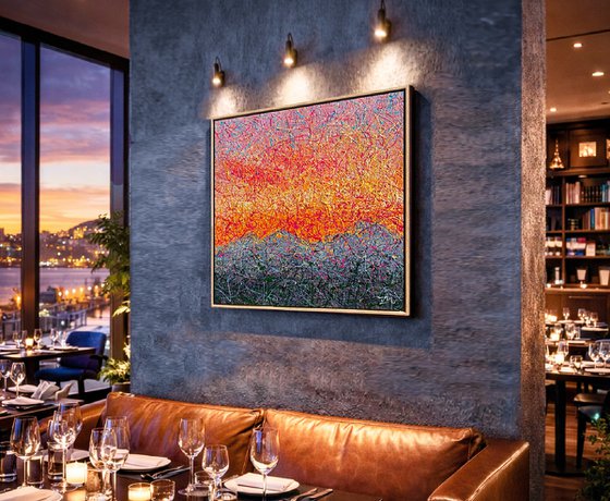 Where the Moment Breathes - framed