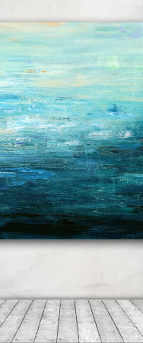 Abstract Seascape III by Behshad Arjomandi