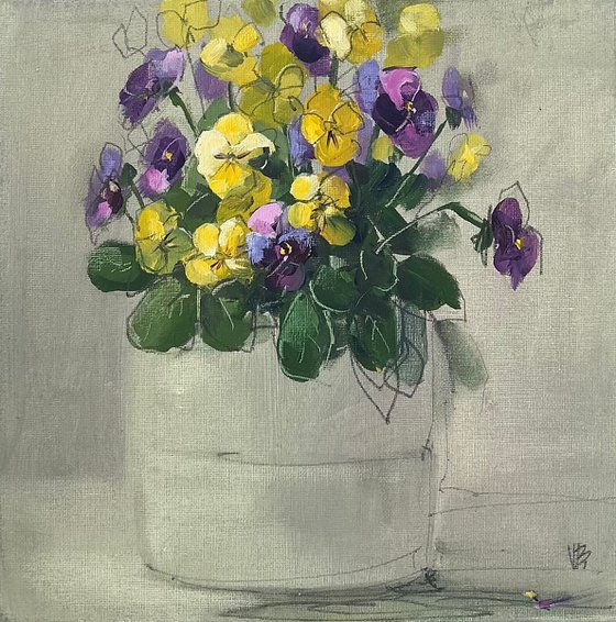 Pansies Bouquet