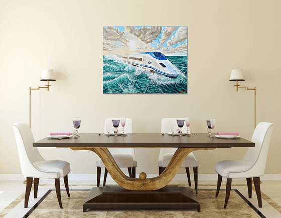 Tren AVE Transindico Sanghai  - La Azohia