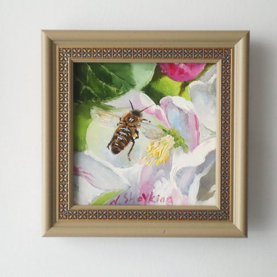 Honey Bee, Small Art Framed