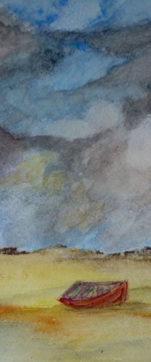 Clouds over the Beach by Maddalena Pacini