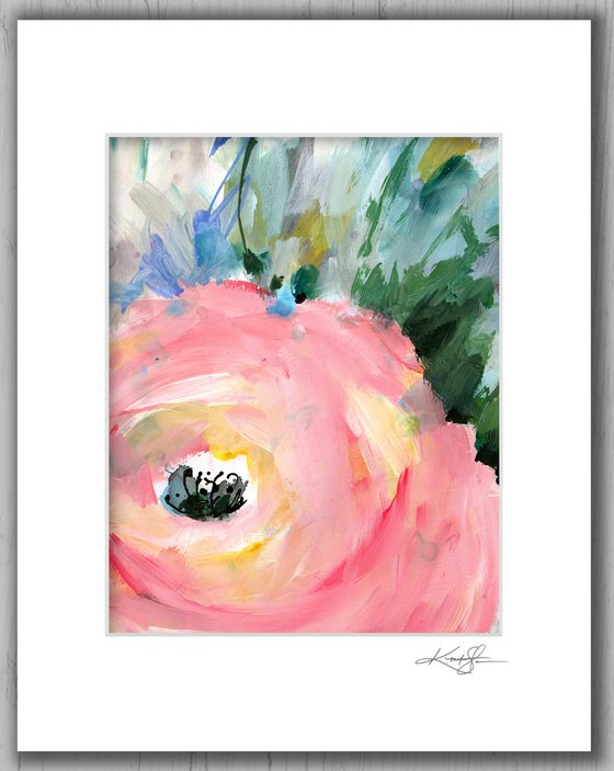 Enchanting Blooms 11 - Floral Painting by Kathy Morton Stanion