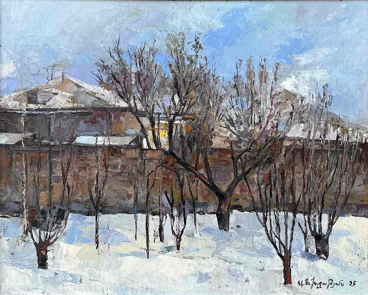 Winter Breathing By Aramayis Khlghatyan, 20 X 16, Artwork For Sale On Artfinder