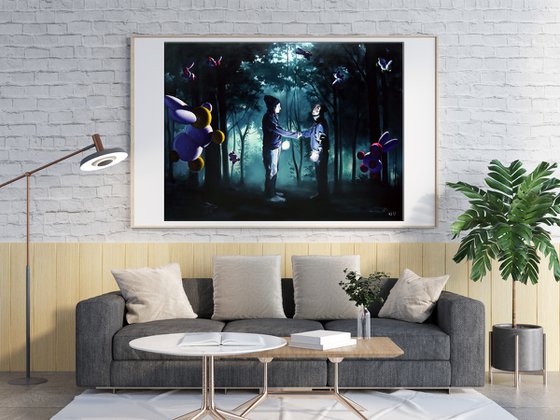 Meeting in the Forest with a Curator