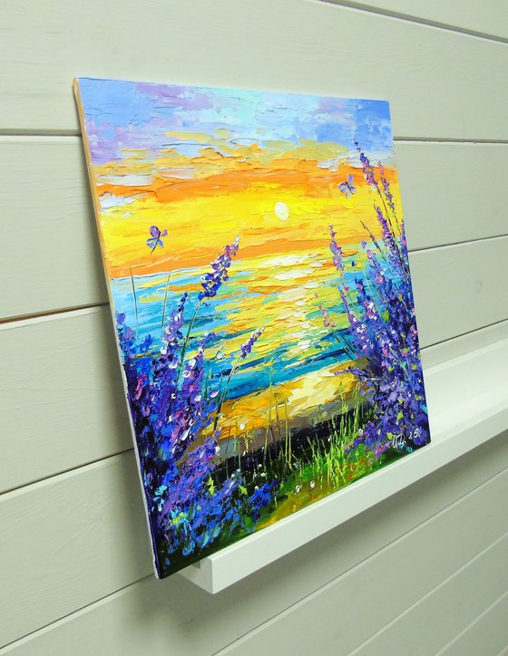 Lavender evening