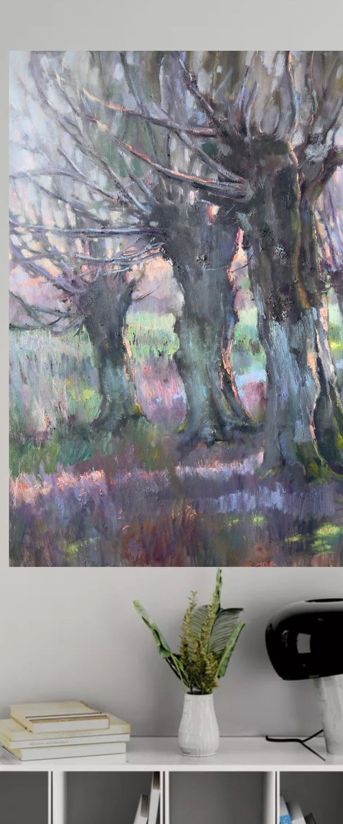 Light of the Lilac Morning by Olha Laptieva