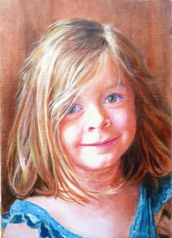 classic portrait of a child