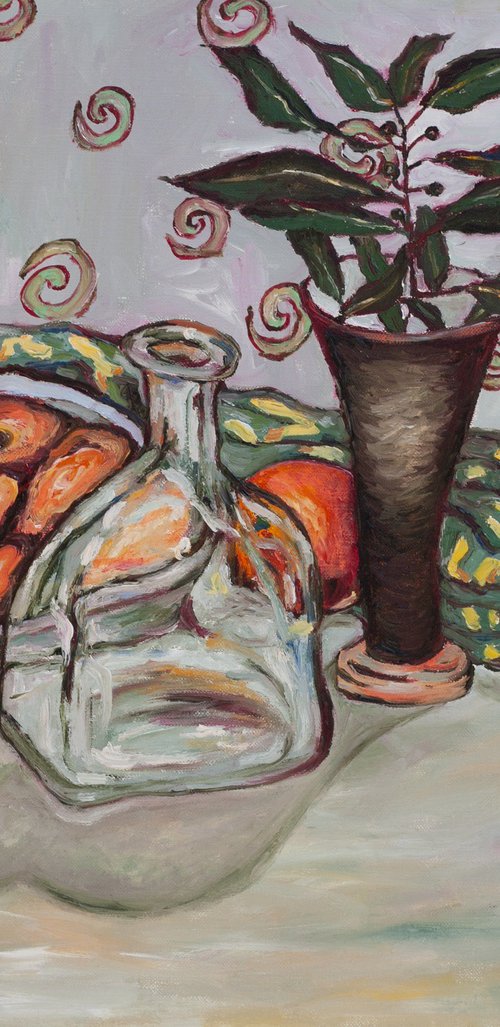 Still Life With Laurel by Liudmila Pisliakova