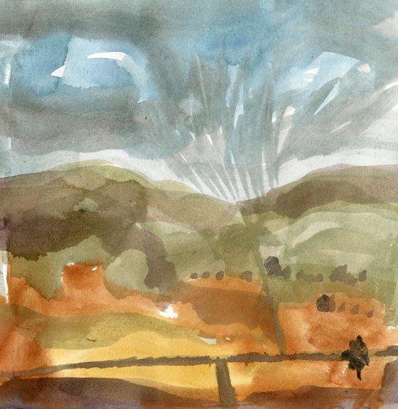 Landscape #30, Autumn Fells