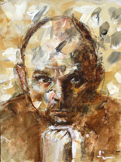 Head Of A Man by Dominique Dève