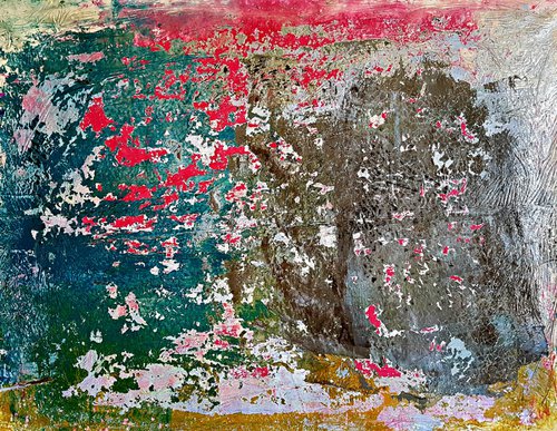 Senza Titolo 178 - wall with mold by Alessio Mazzarulli