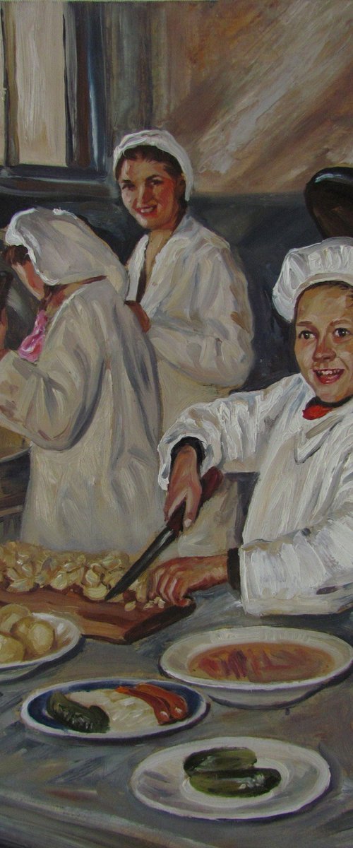Cook boy by Viktoriia Pidvarchan