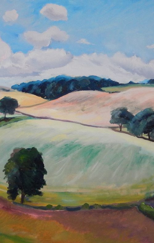 Not Far From Tarvit, Fife by Stephen Howard Harrison