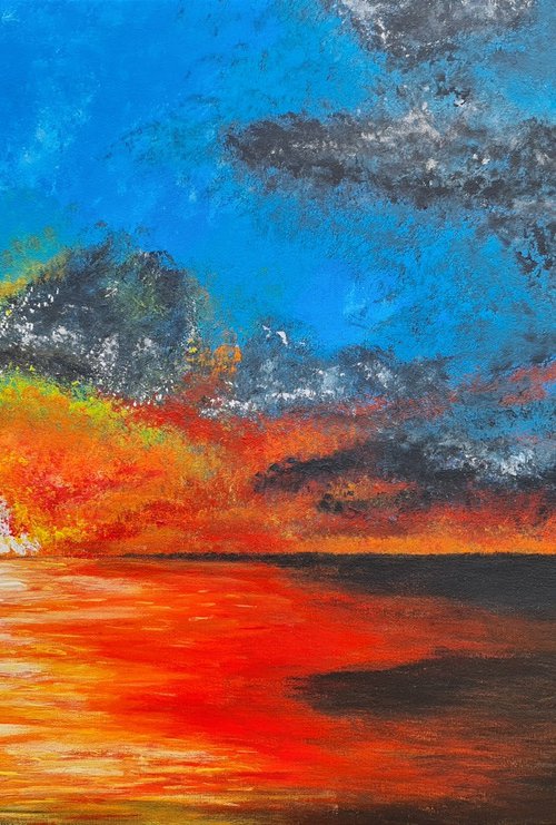 Sunset storm 1 by Daniel Urbaník