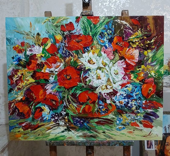 Garden in Full Bloom