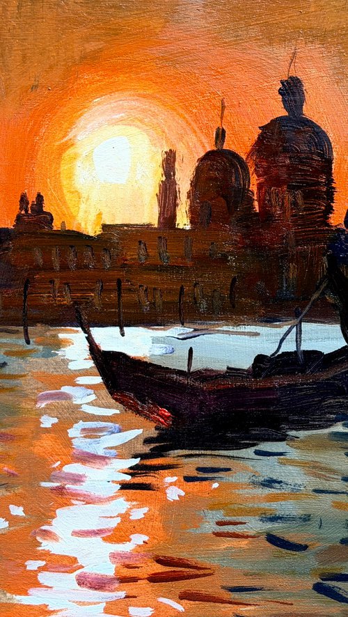 Venetian Sunset by Paul Cheng