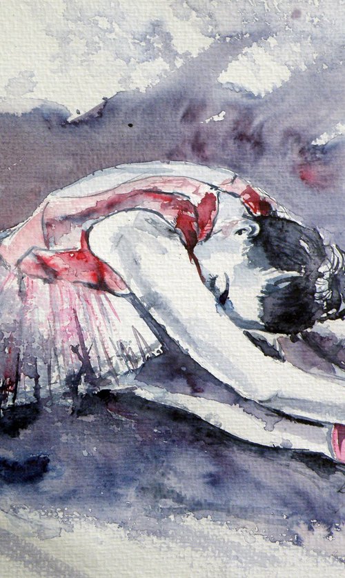 Ballerina dancing by Kovács Anna Brigitta