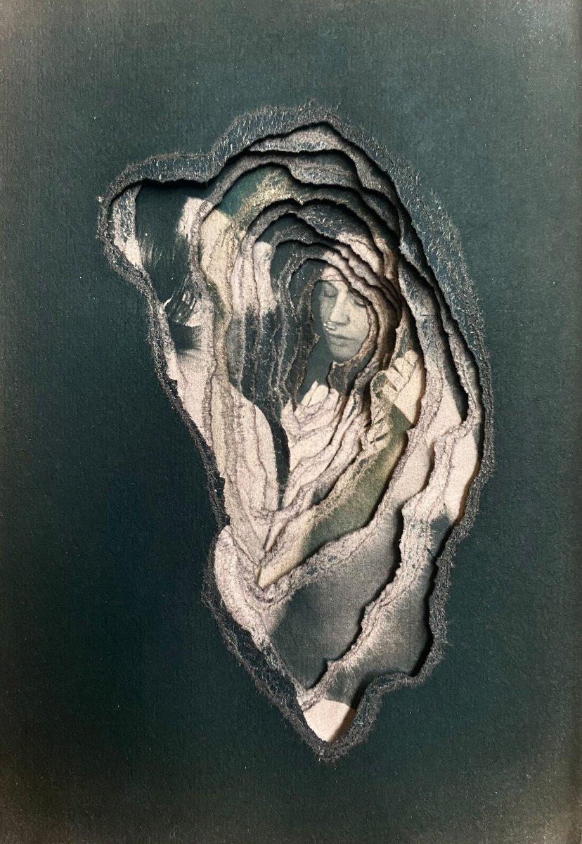 Illustrative Portrait Photograph By Ramona Zordini, 6 X 8", Guideline Routine 10, Original Artwork