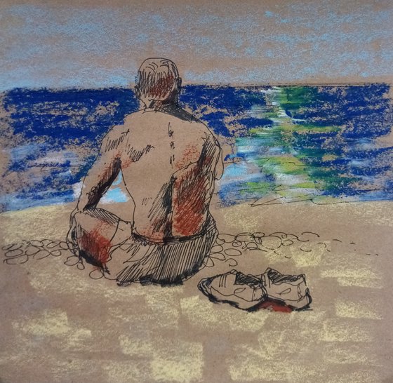 Beach sketches 4