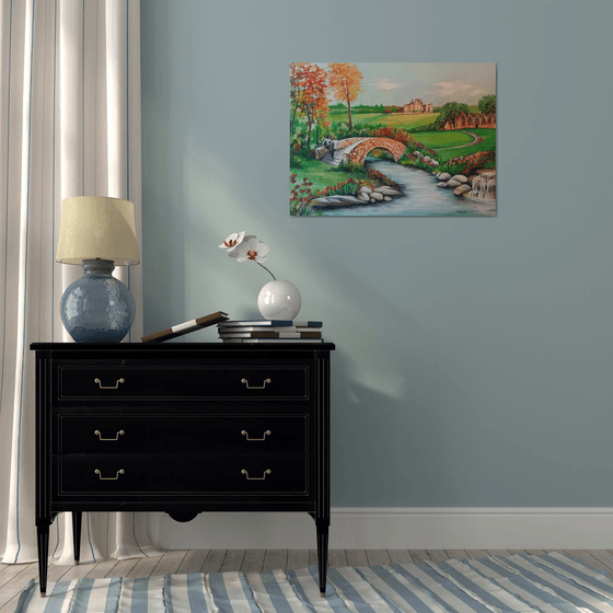 Commissioned painting