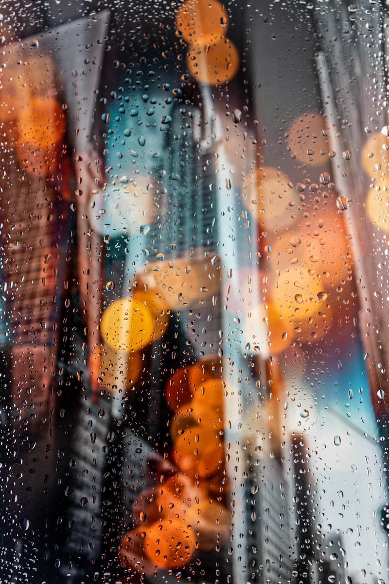 Abstract Photograph By Sven Pfrommer, 47 X 31", Rainy Days In New York Xiii, Original Artwork
